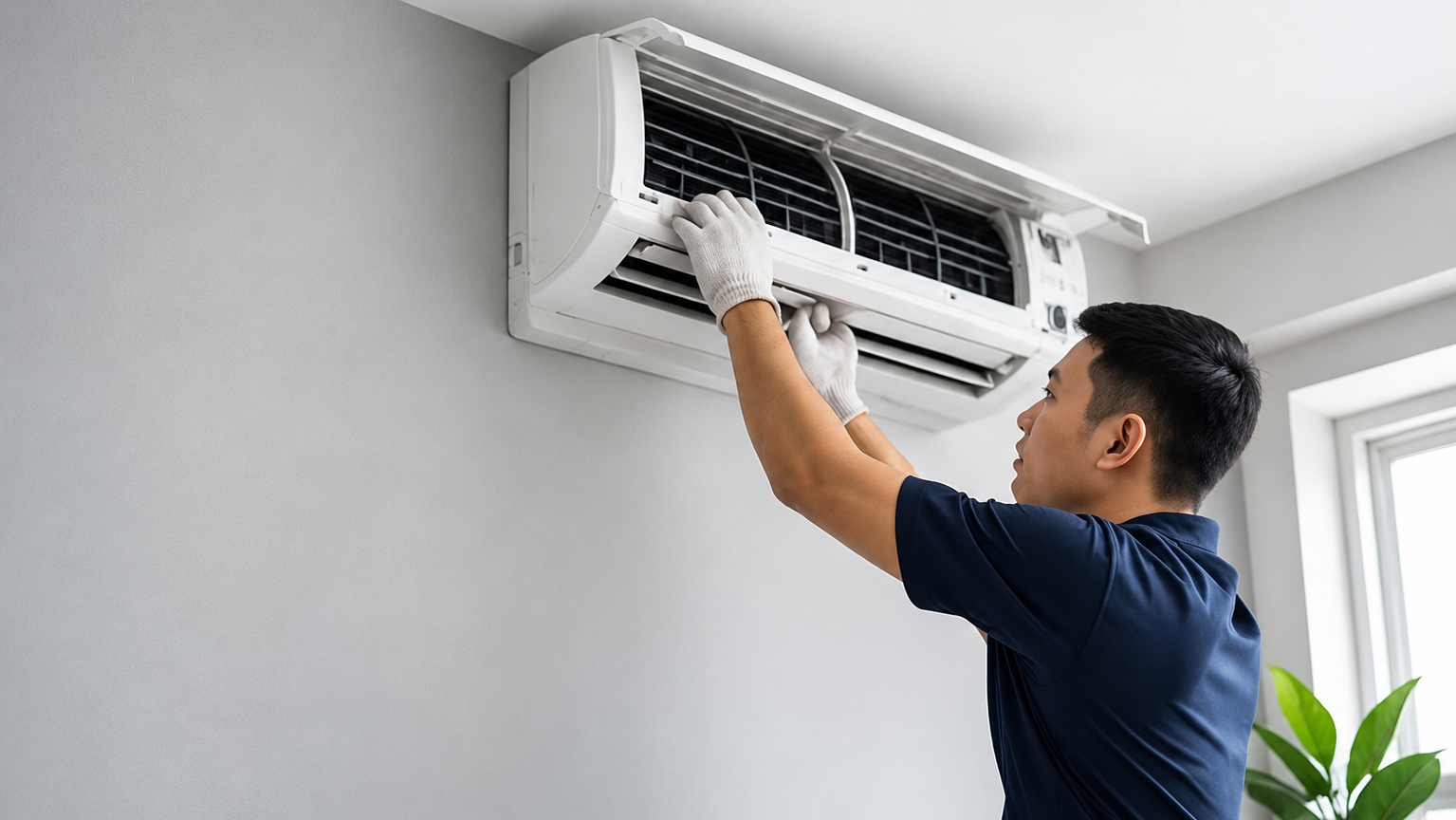 Air conditioning service background 1