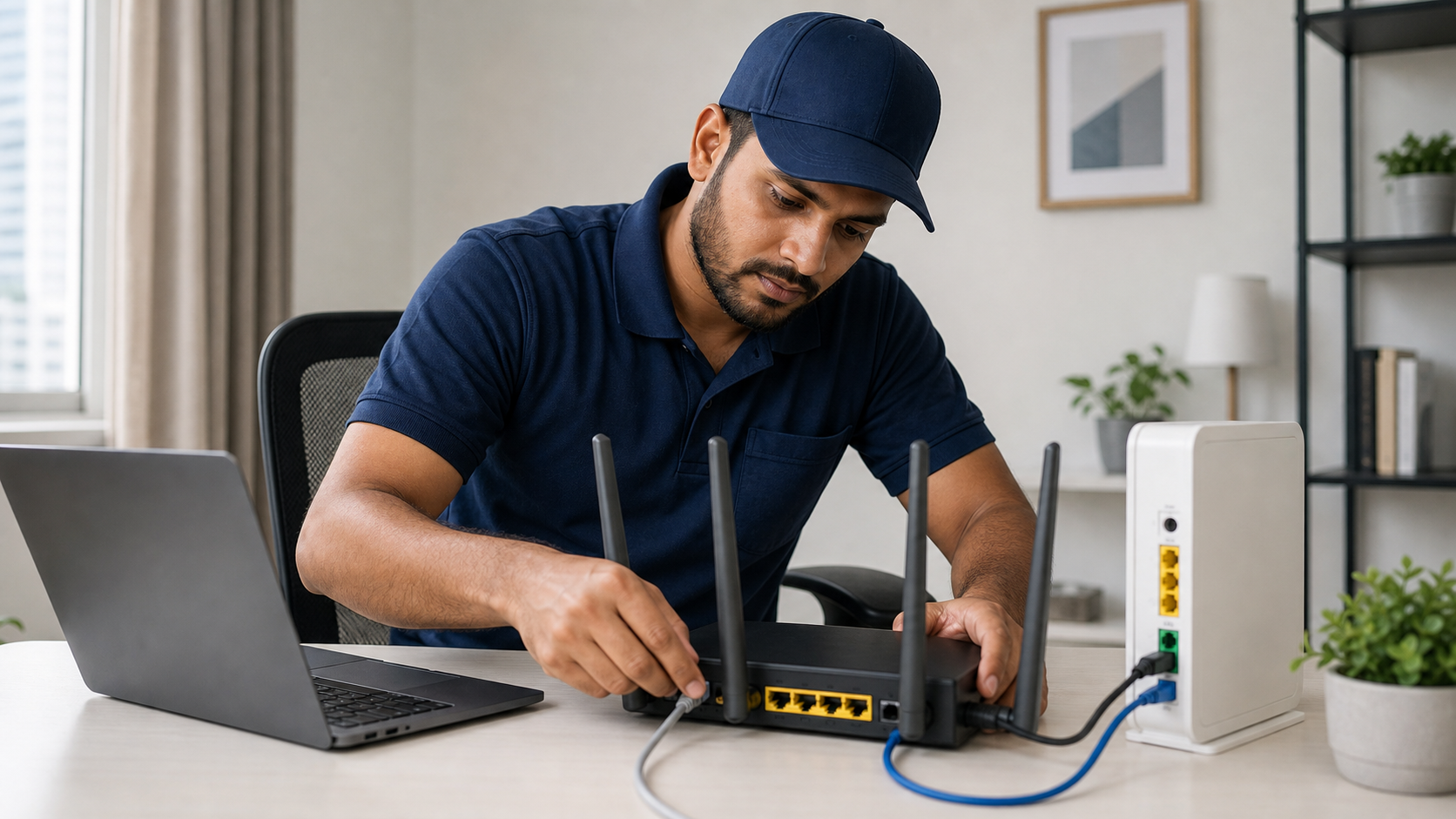 Wi-Fi router setup