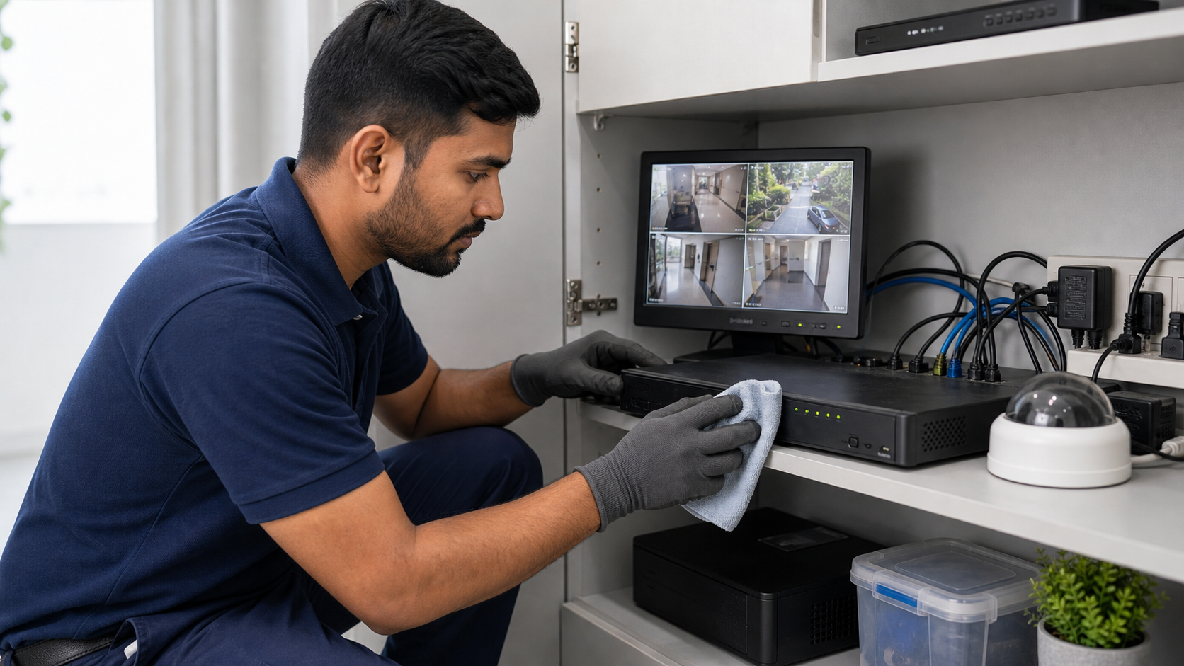 System servicing