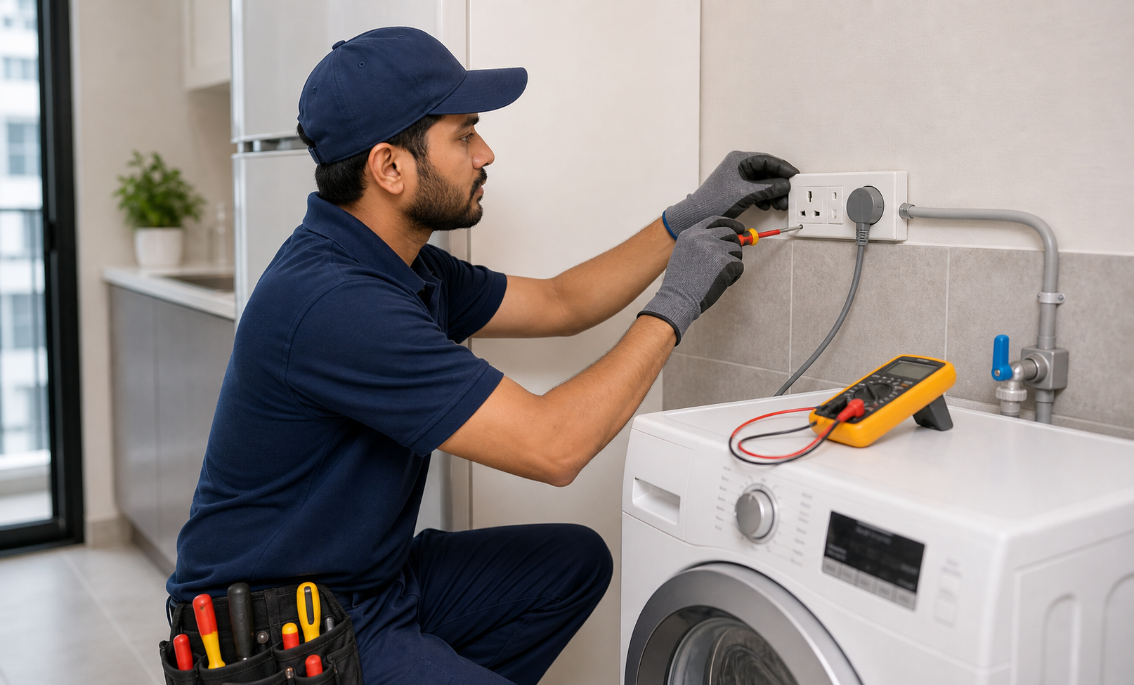 Appliance power point installation