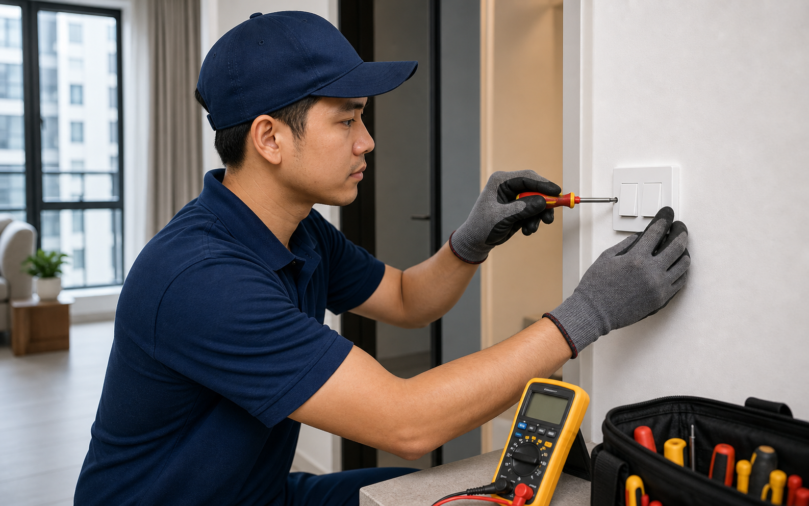 Switch replacement and alignment