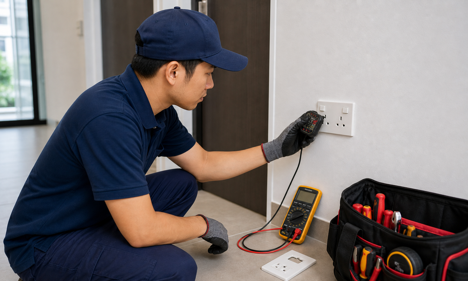 Socket fault checking and repair