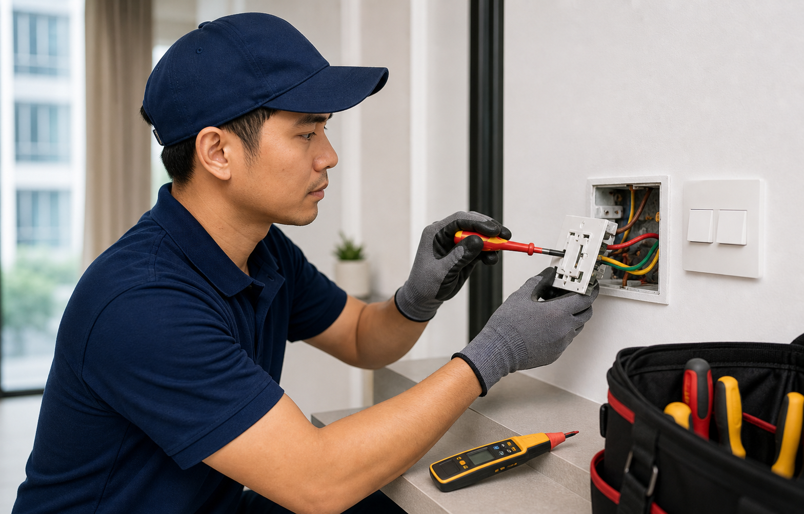 Switch fault testing and repair