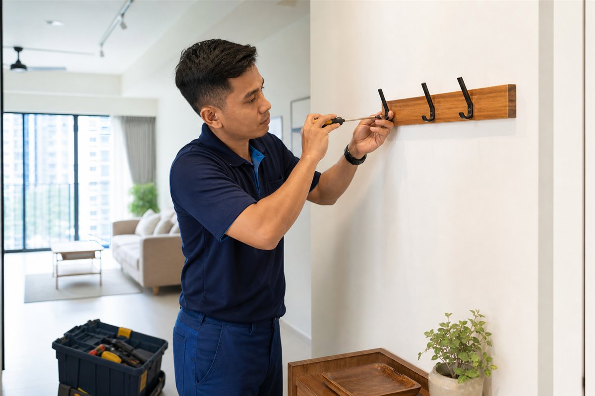 Hook installation