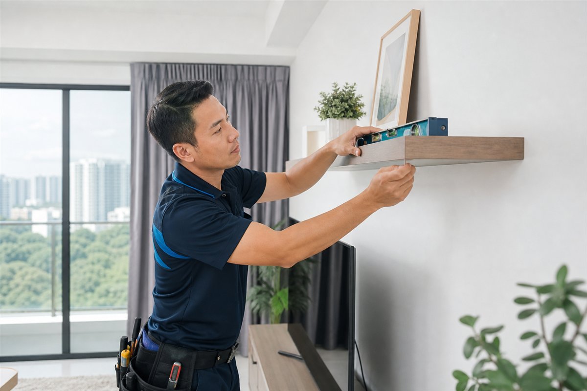 Shelf installation