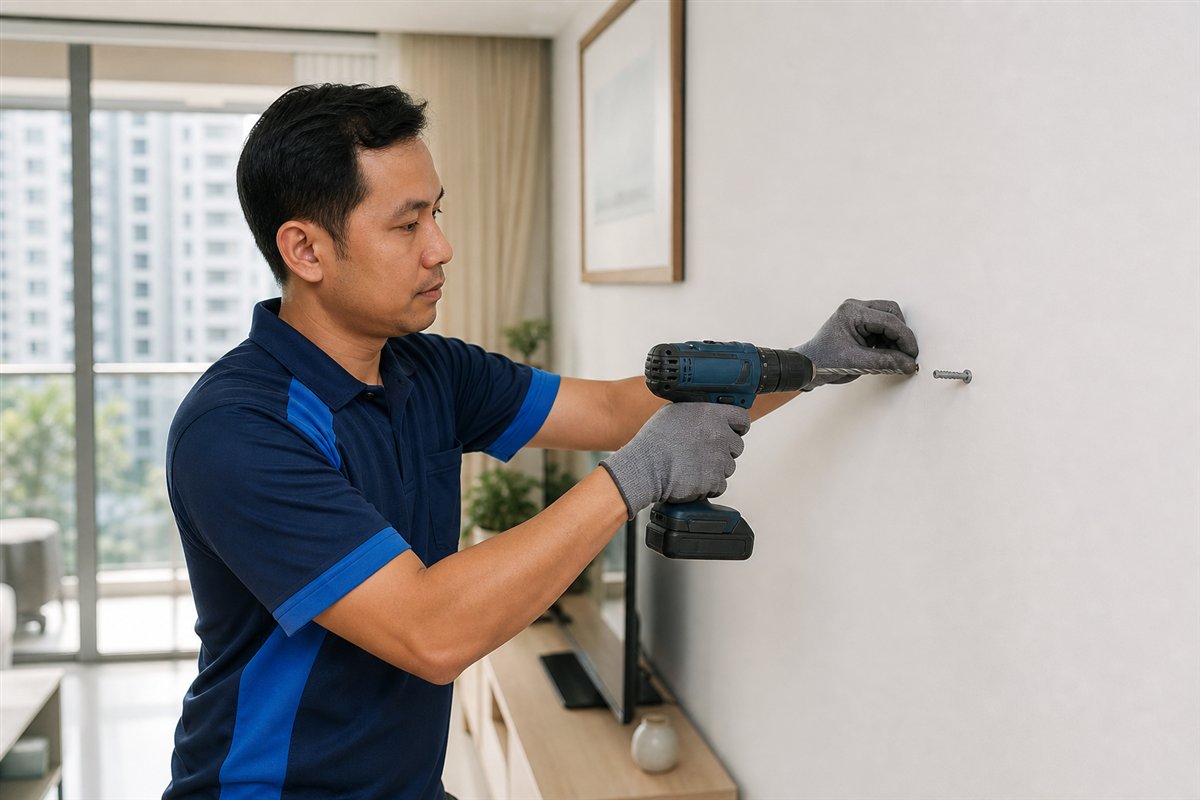 Wall plug support