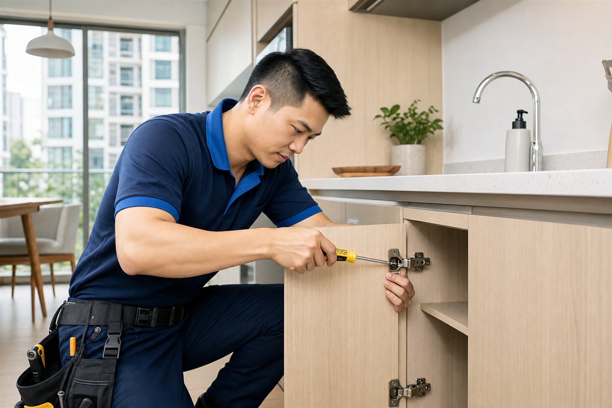 Cabinet repair