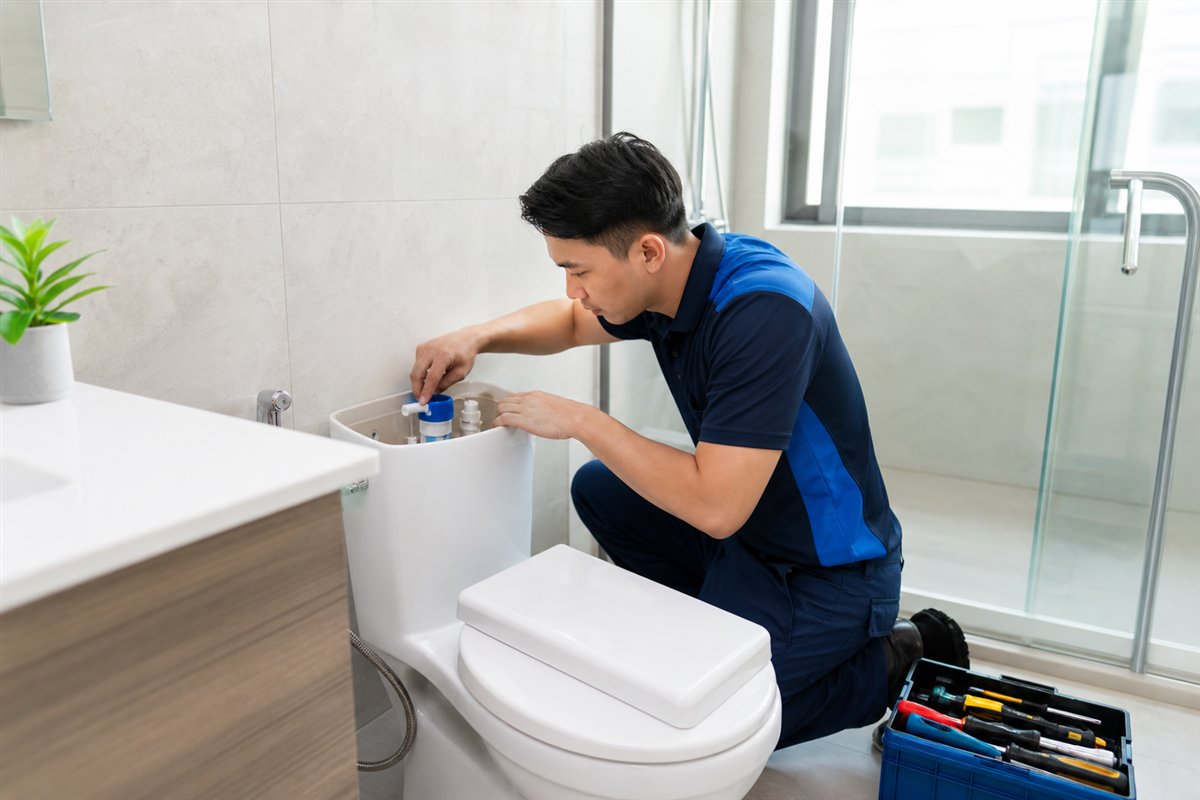 Flush system repair