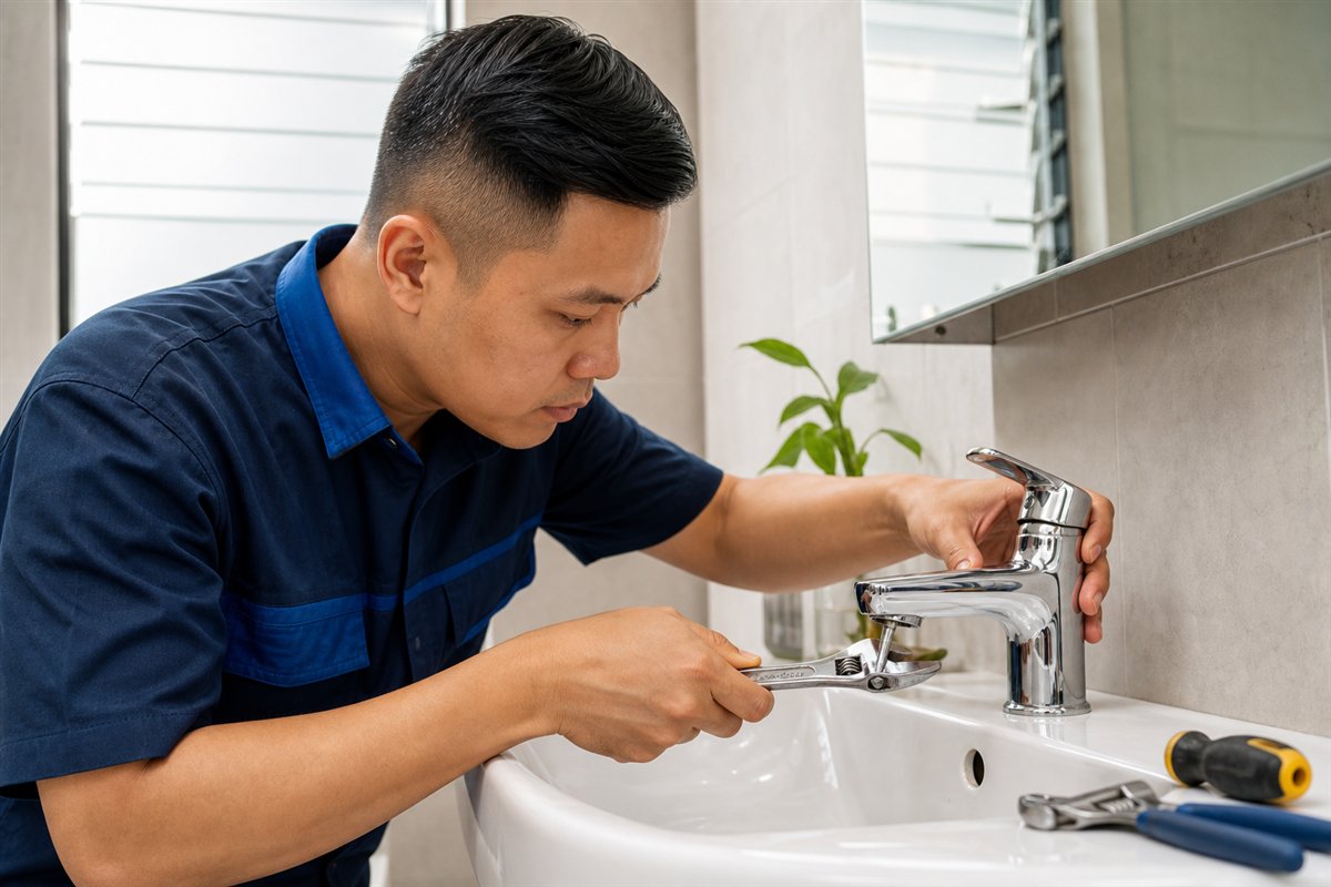 Basin installation
