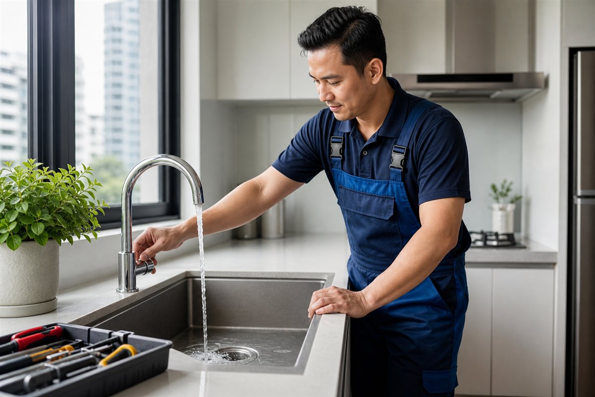 Sink flow testing